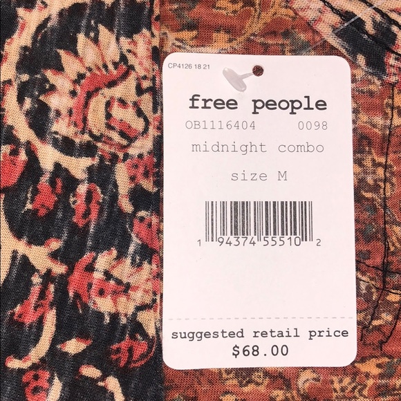FREE PEOPLE High Tide Top Midnight Combo - Picture 7 of 7